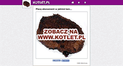 Desktop Screenshot of kotlet.pl